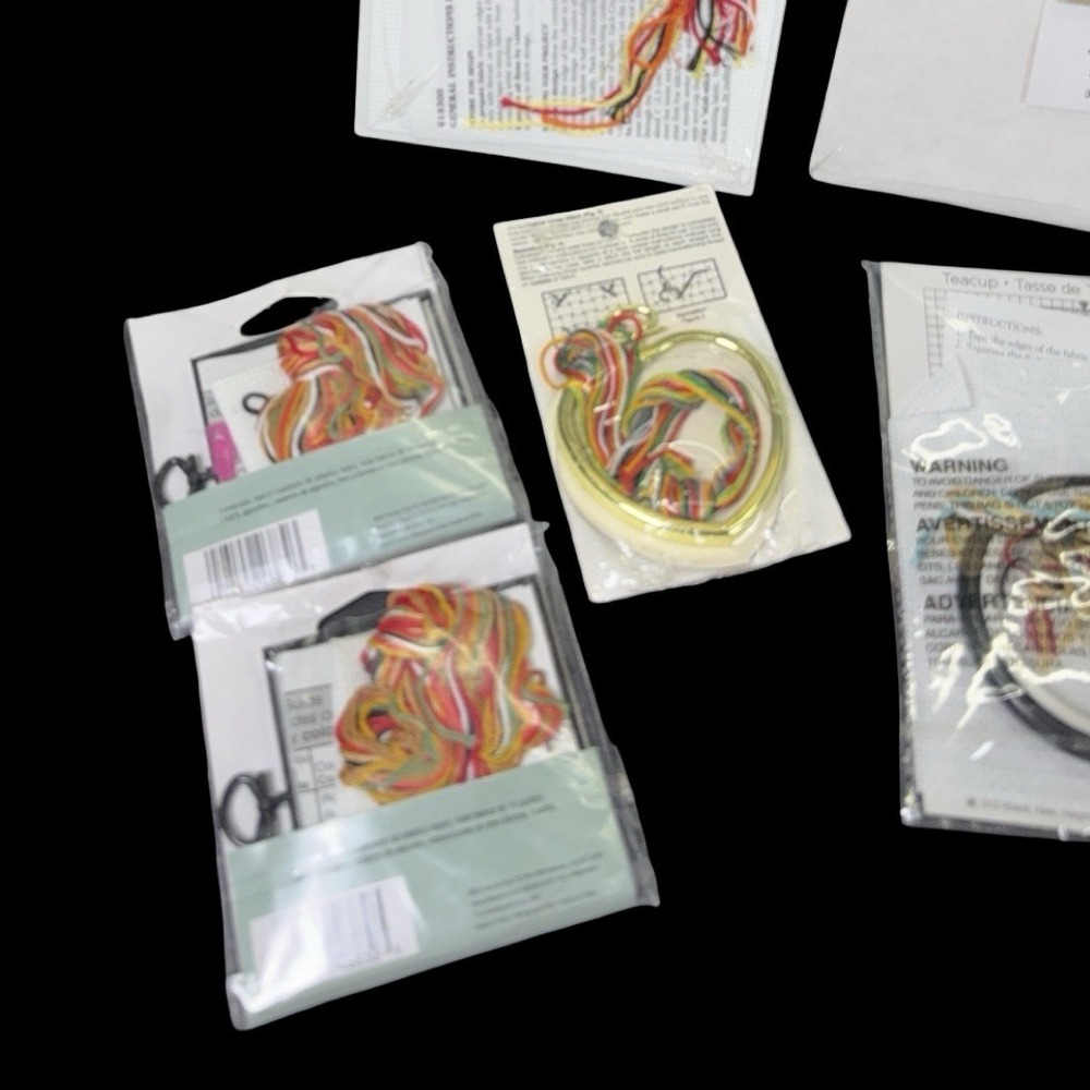 Cross Stitch Mixed Lot of 10 - Disney Tigger Thomas Kinkade Bucilla Dimensions - Picture 12 of 16